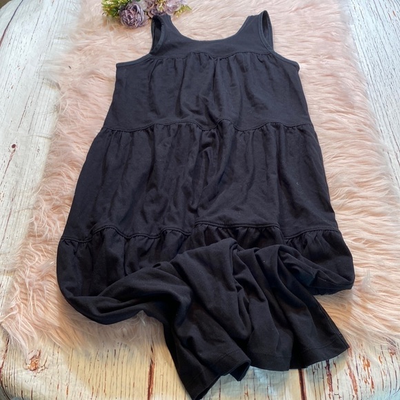 Everlane The Weekend Tiered Black Midi Dress sz XXS - Picture 1 of 9